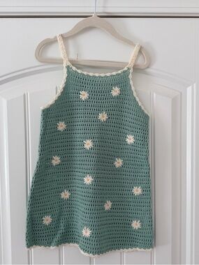 Girls Zara Crochet Dress